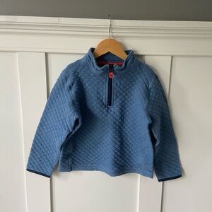 JCrew Quarter Zip Quilted Sweater